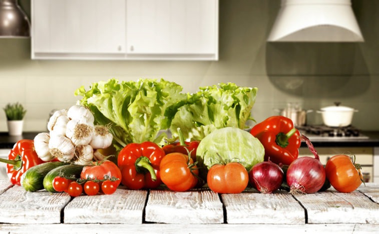 veselīga pārtraukuma izvēlne ar dārzeņiem