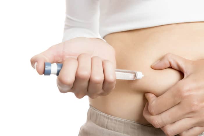 nepareiza insulīna injekcija