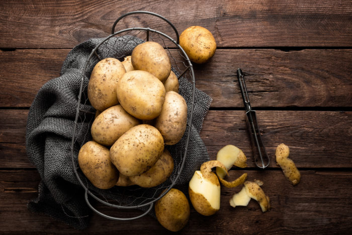 priekšrocības kartupeļiem