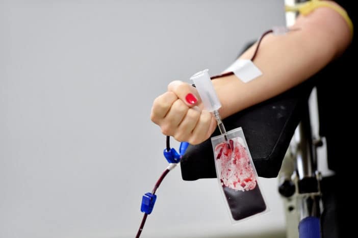 kas nevar būt asins donors