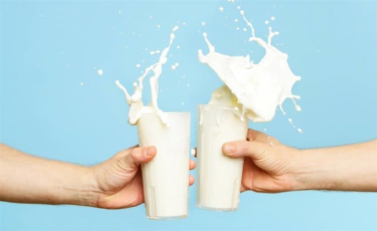 piens svara pieaugumam