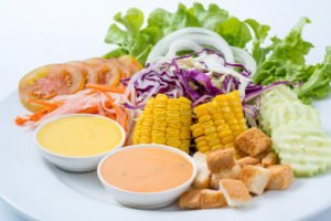 veselīgāko salātu mērci
