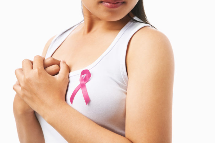 risks saslimt ar krūts vēzi